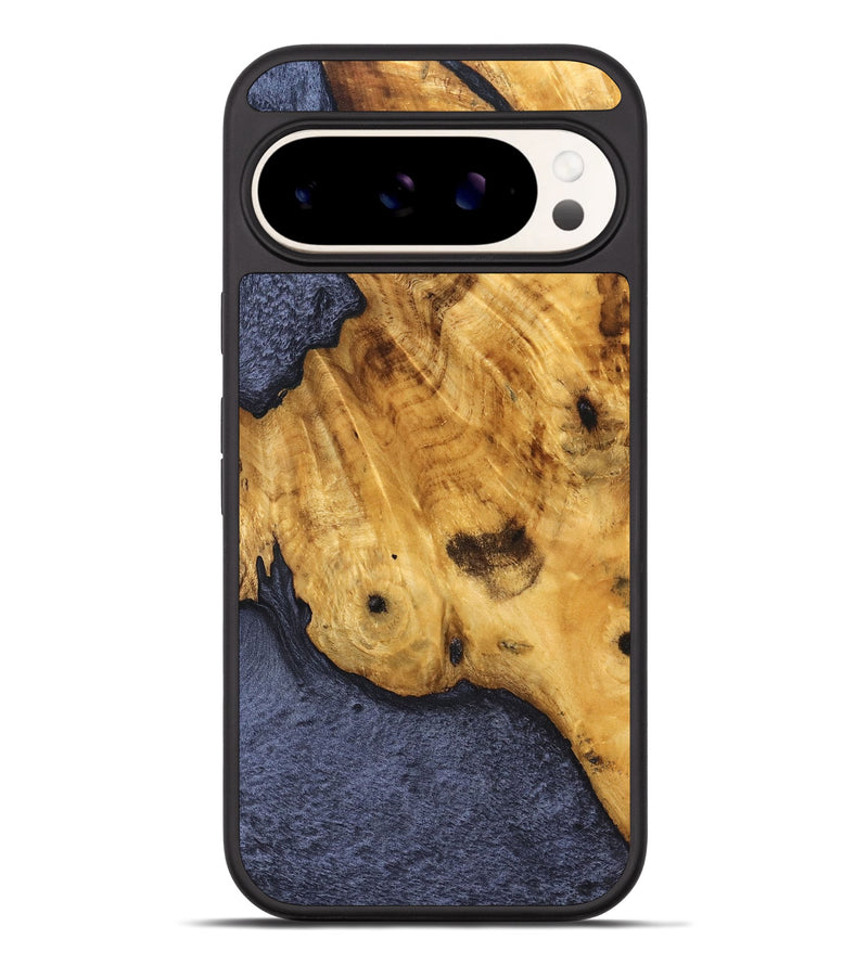 Pixel 9 Pro XL Wood Phone Case - Green (Wood Burl, 827073)