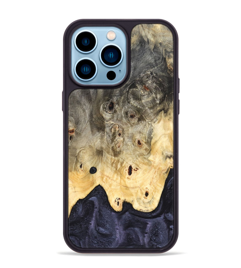 iPhone 14 Pro Max Wood Phone Case - Bryana (Wood Burl, 827074)