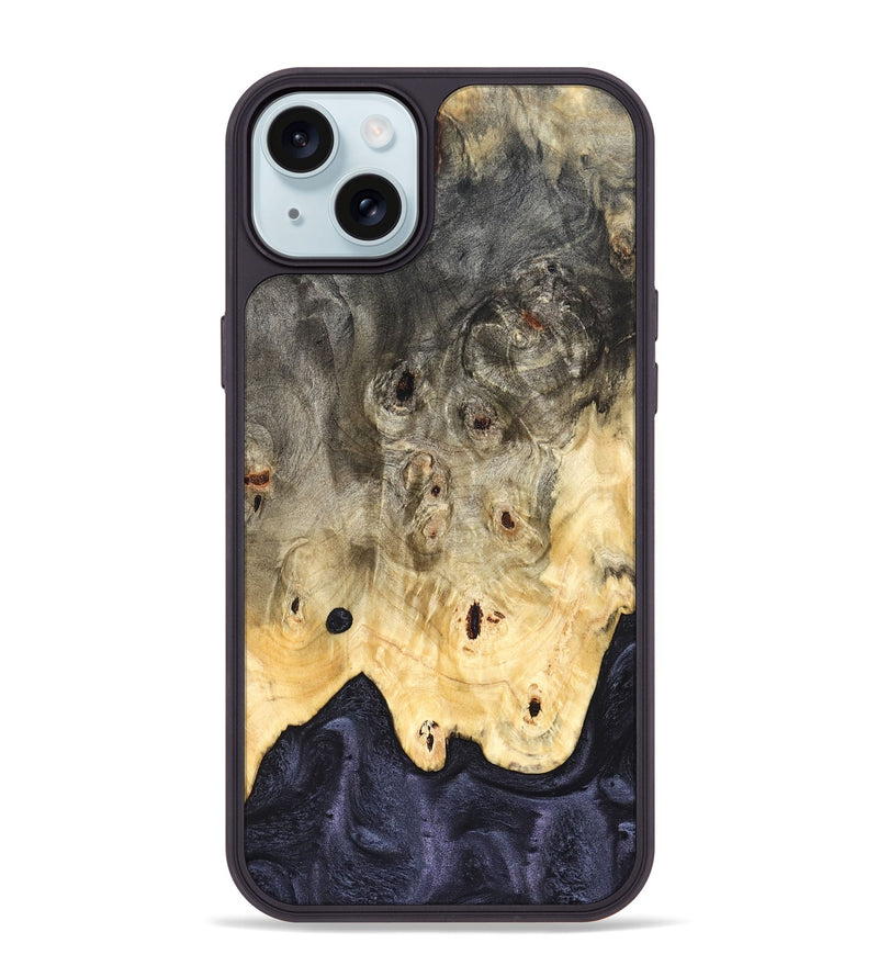 iPhone 15 Plus Wood Phone Case - Bryana (Wood Burl, 827074)