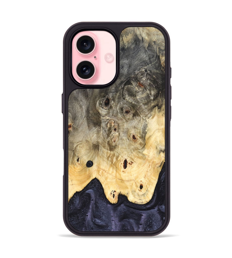 iPhone 16 Wood Phone Case - Bryana (Wood Burl, 827074)