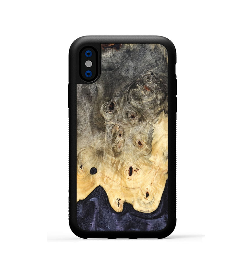 iPhone Xs Wood Phone Case - Bryana (Wood Burl, 827074)