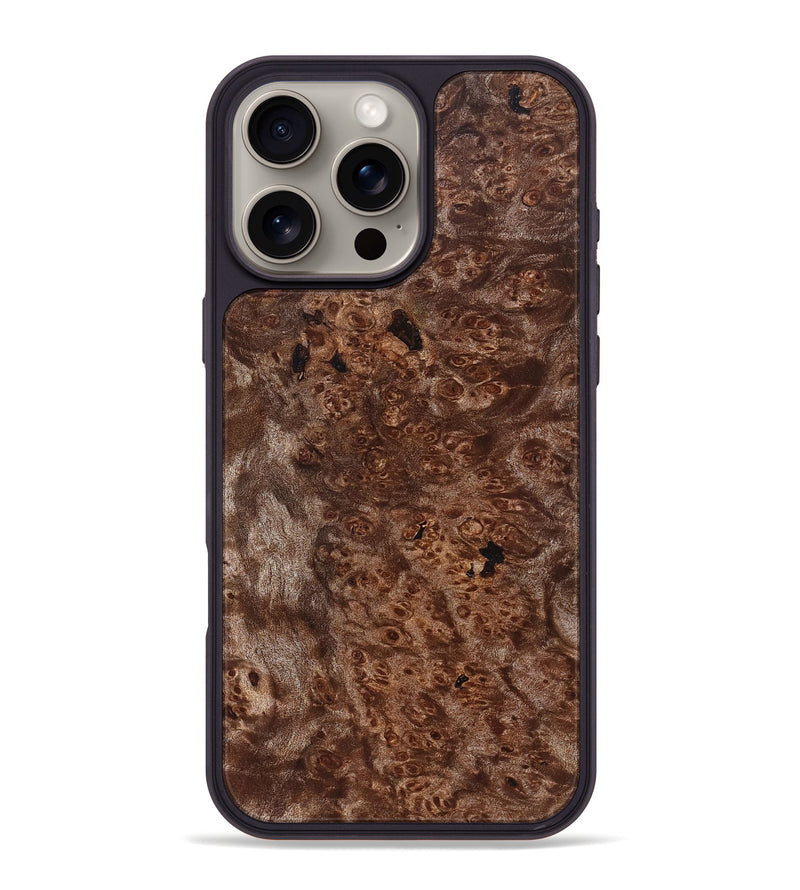 iPhone 16 Pro Max Wood Phone Case - Zoey (Wood Burl, 827076)