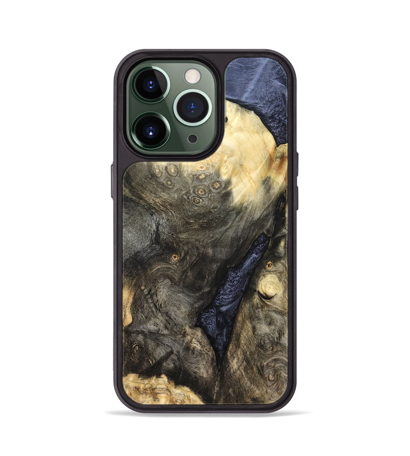 iPhone 13 Pro Wood Phone Case - Violet (Wood Burl, 827077)