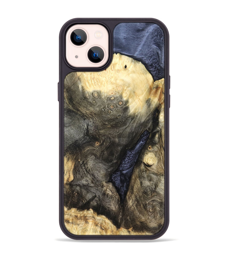 iPhone 14 Plus Wood Phone Case - Violet (Wood Burl, 827077)