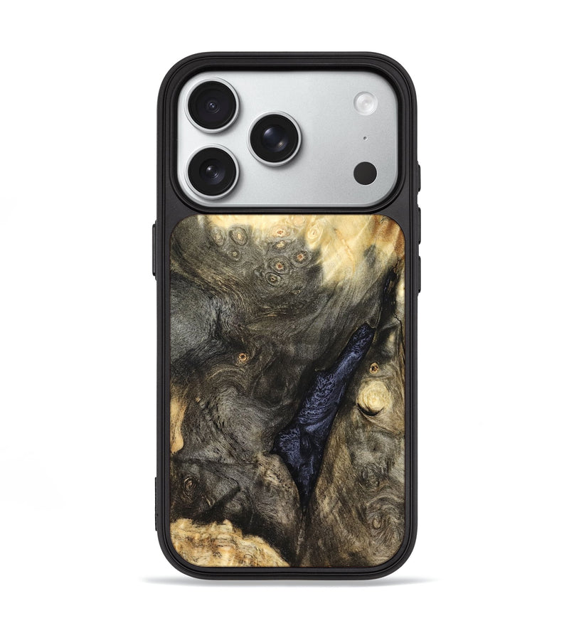 iPhone 18 Pro Wood Phone Case - Violet (Wood Burl, 827077)
