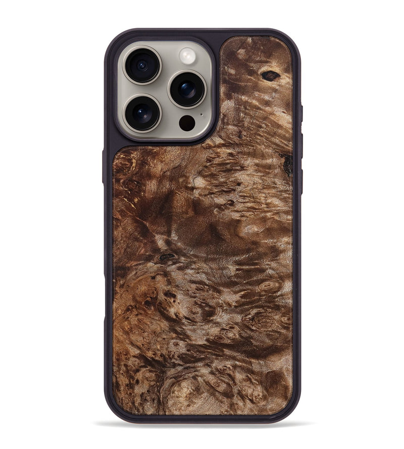 iPhone 16 Pro Max Wood Phone Case - Kyaire (Wood Burl, 827082)