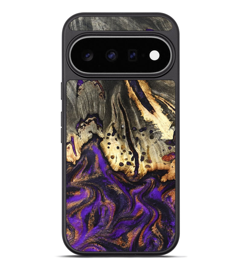 Pixel 11 Pro XL Wood Phone Case - Adyson (Purple, 827091)