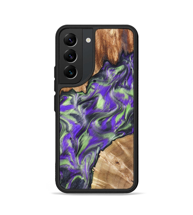 Galaxy S22 Wood Phone Case - Arminta (Purple, 827092)