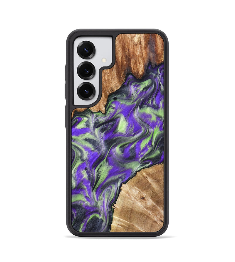 Galaxy S25 Wood Phone Case - Arminta (Purple, 827092)