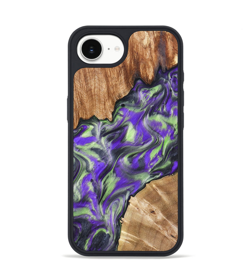 iPhone 16e Wood Phone Case - Arminta (Purple, 827092)