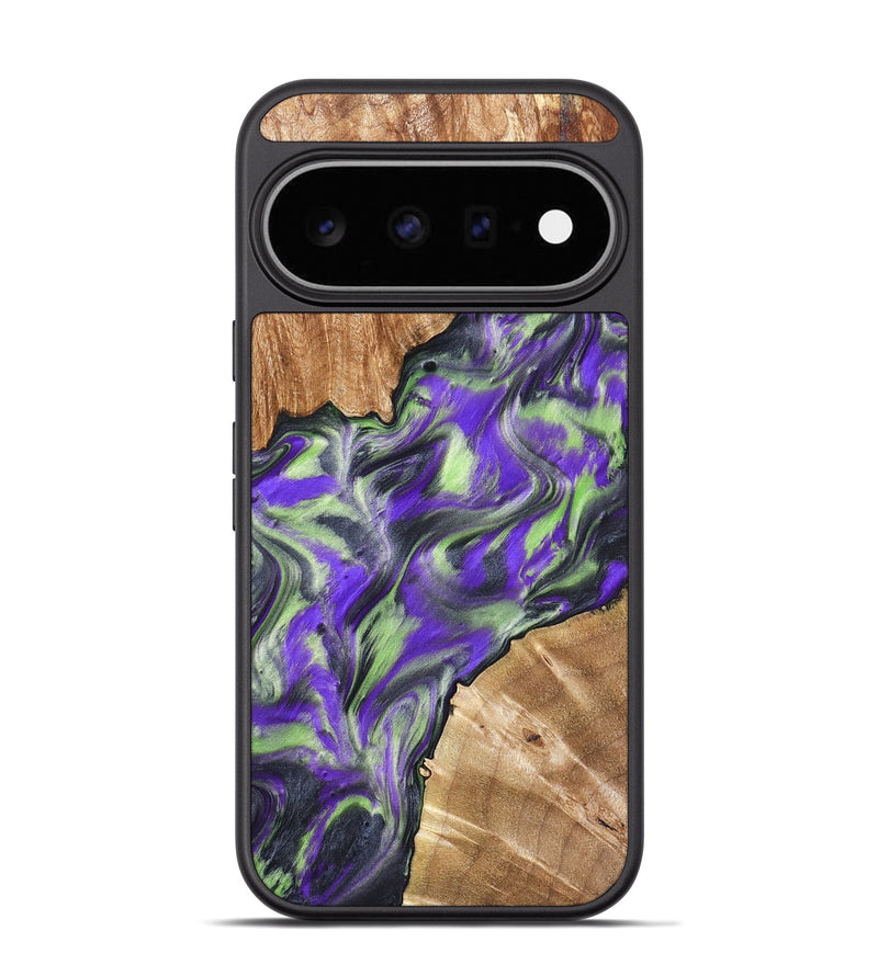 Pixel 11 Pro Wood Phone Case - Arminta (Purple, 827092)
