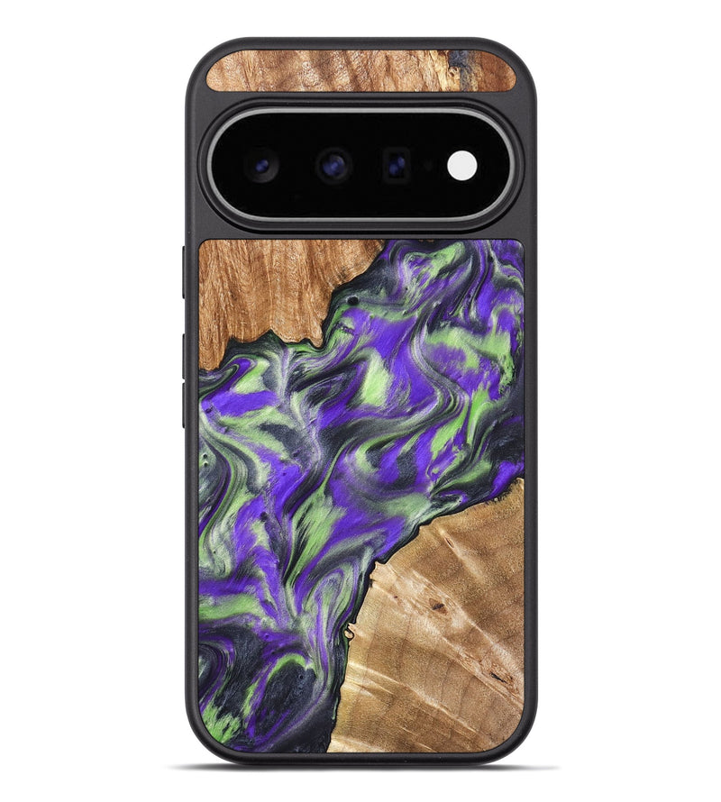 Pixel 11 Pro XL Wood Phone Case - Arminta (Purple, 827092)