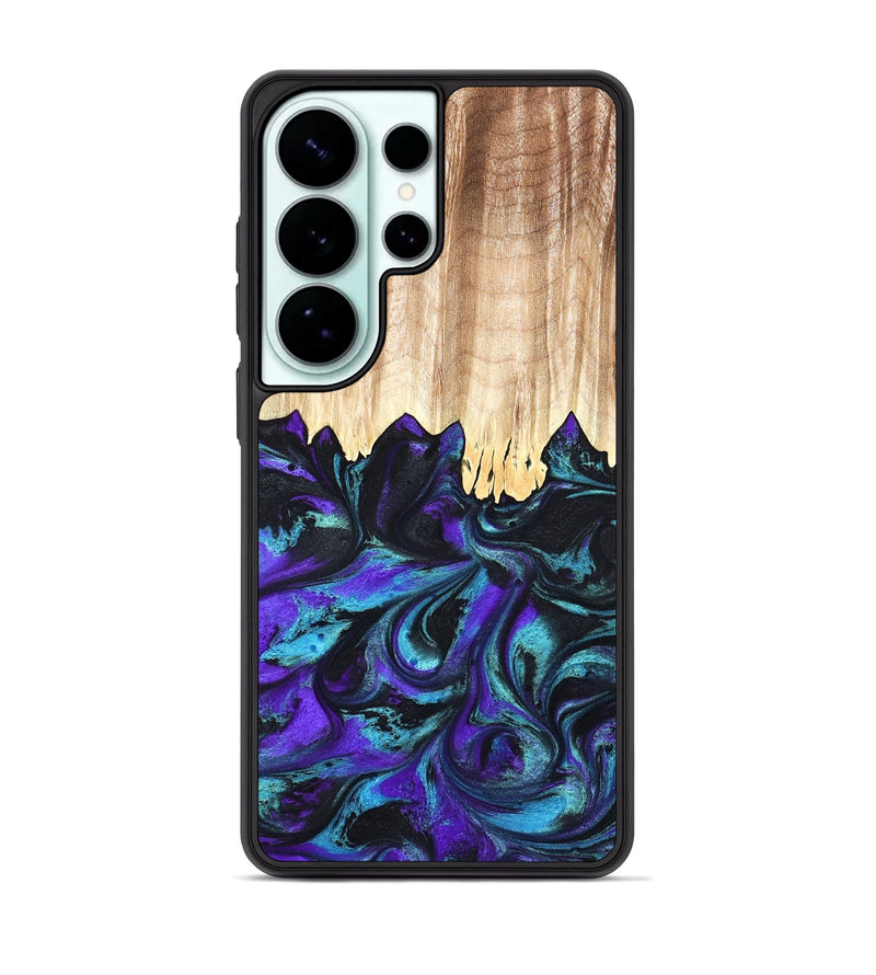 Galaxy S26 Ultra Wood Phone Case - Micheal (Purple, 827093)