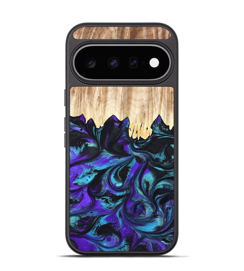 Pixel 11 Wood Phone Case - Micheal (Purple, 827093)