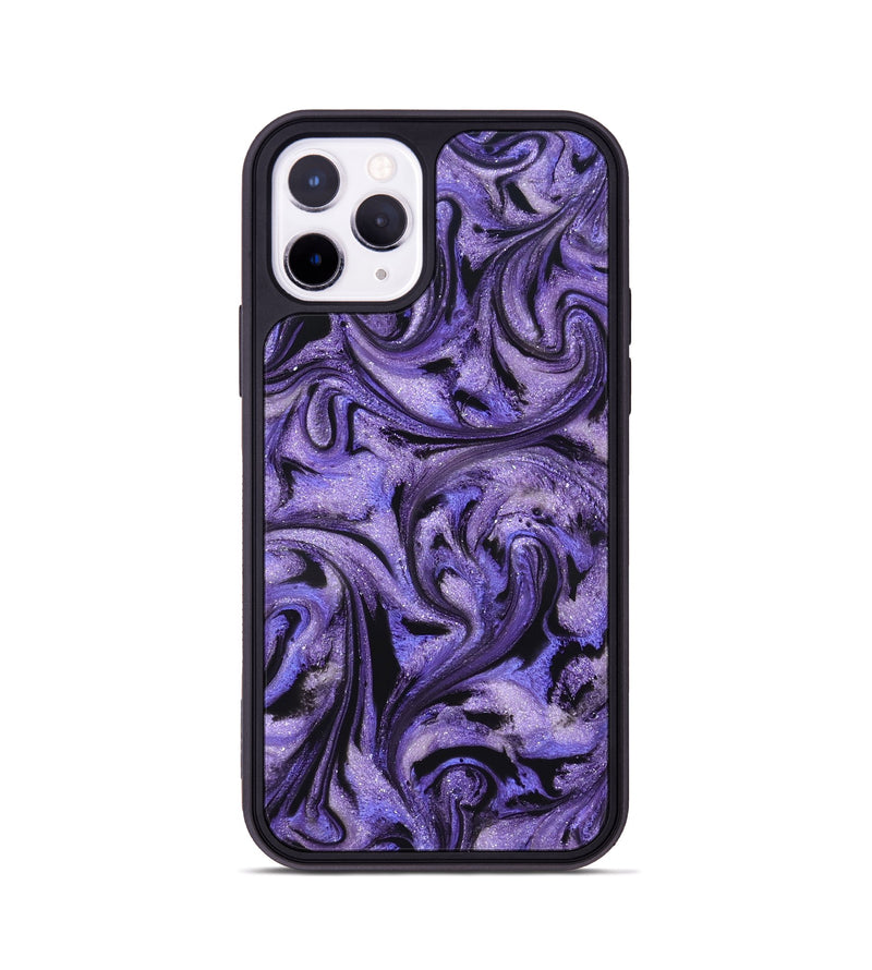 iPhone 11 Pro ResinArt Phone Case - Roberta (Purple, 827094)
