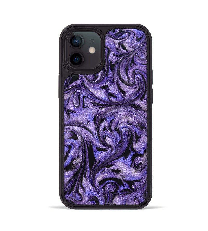 iPhone 12 ResinArt Phone Case - Roberta (Purple, 827094)