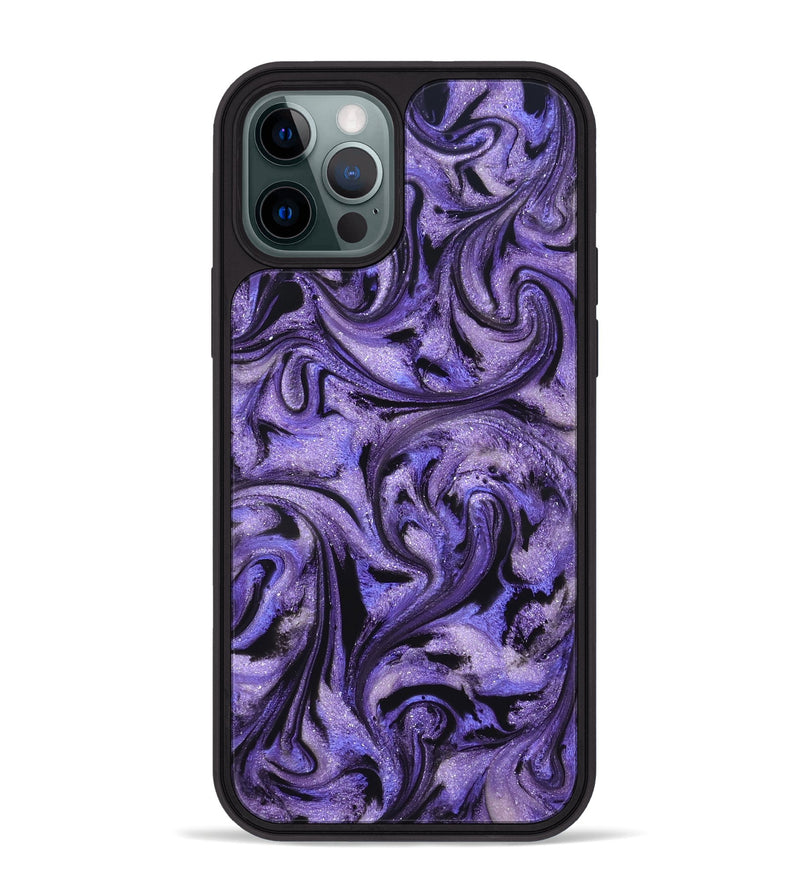 iPhone 12 Pro Max ResinArt Phone Case - Roberta (Purple, 827094)