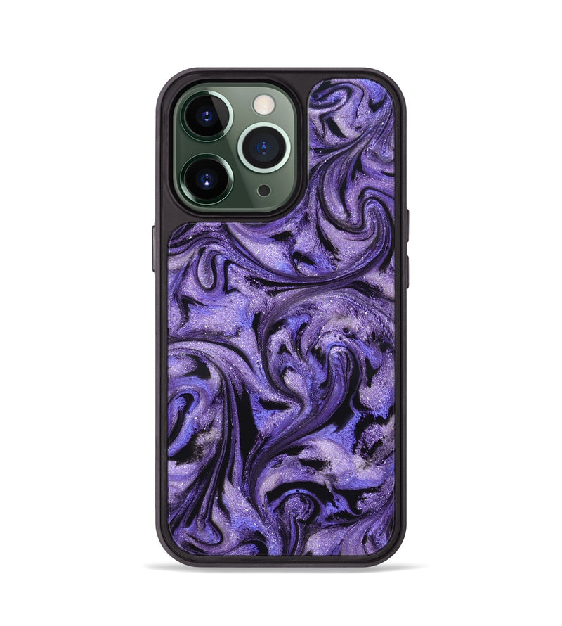 iPhone 13 Pro ResinArt Phone Case - Roberta (Purple, 827094)