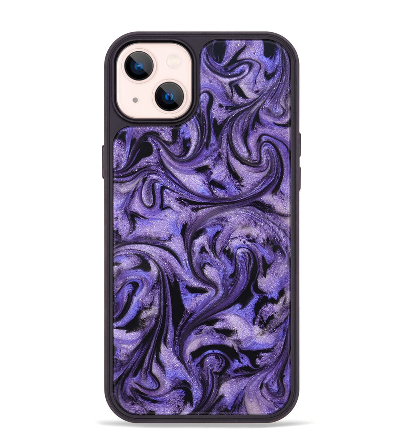 iPhone 14 Plus ResinArt Phone Case - Roberta (Purple, 827094)