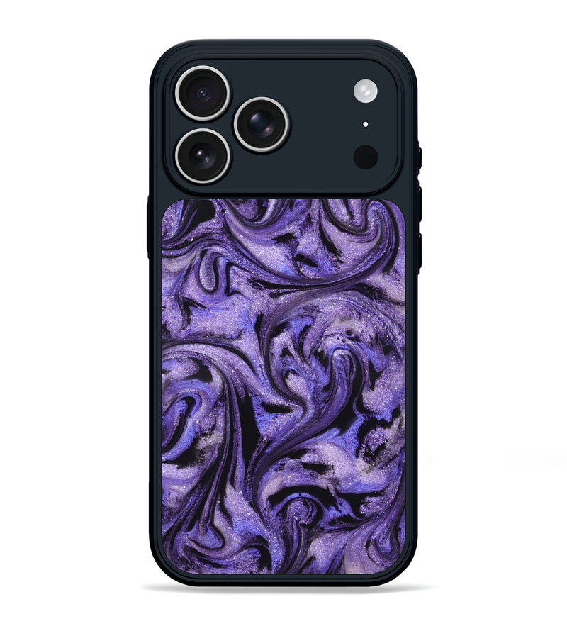 iPhone 17 Pro Max ResinArt Phone Case - Roberta (Purple, 827094)