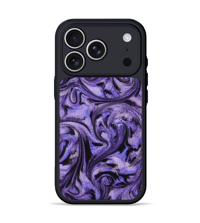 iPhone 17 Pro ResinArt Phone Case - Roberta (Purple, 827094)