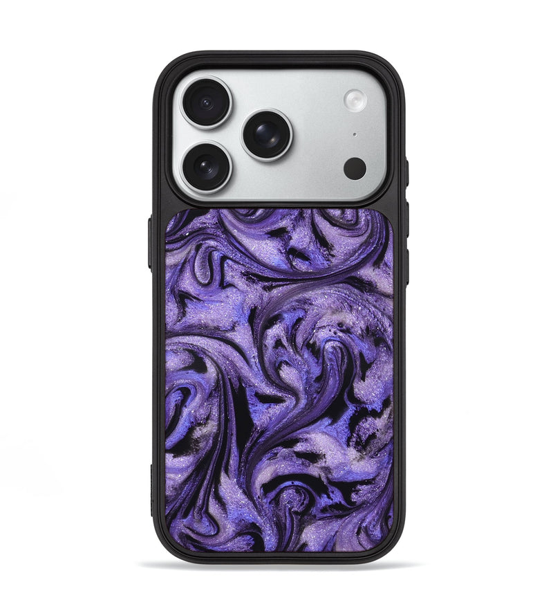 iPhone 18 Pro ResinArt Phone Case - Roberta (Purple, 827094)