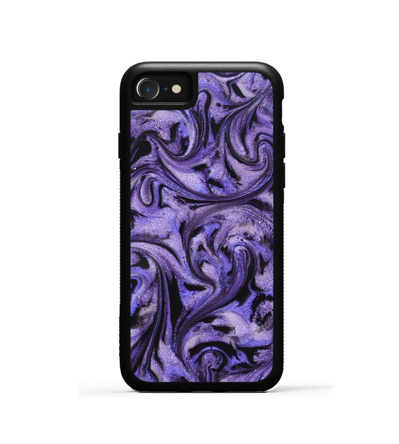 iPhone SE ResinArt Phone Case - Roberta (Purple, 827094)