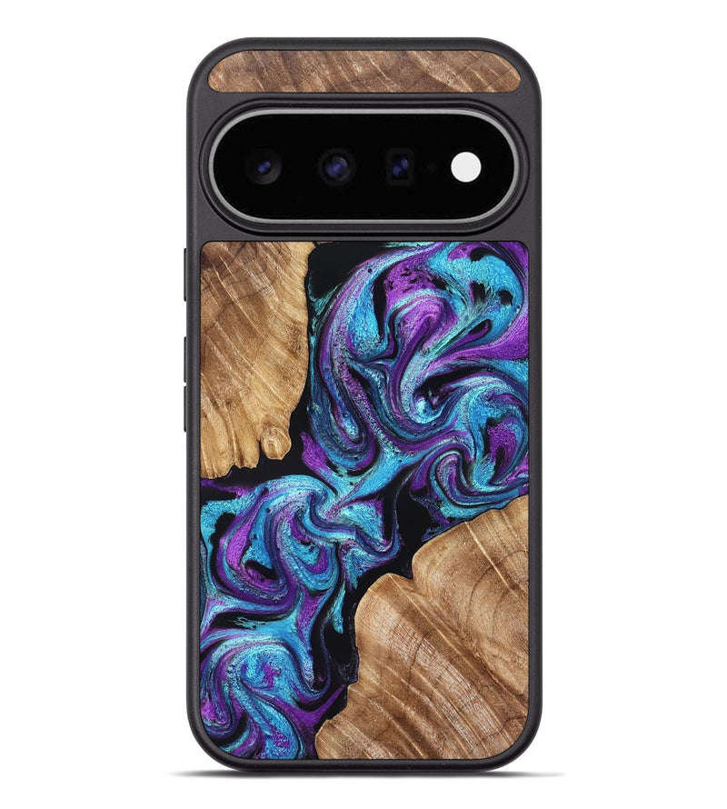 Pixel 11 Pro XL Wood Phone Case - Lucinda (Purple, 827095)