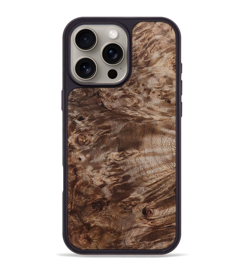 iPhone 16 Pro Max Wood Phone Case - Azriel (Wood Burl, 827096)