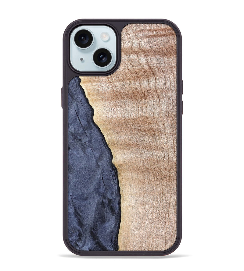 iPhone 15 Plus Wood Phone Case - Valarie (Wood Burl, 827097)