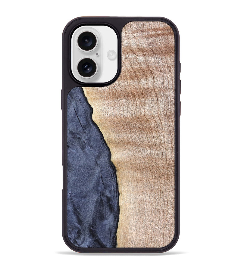 iPhone 16 Plus Wood Phone Case - Valarie (Wood Burl, 827097)