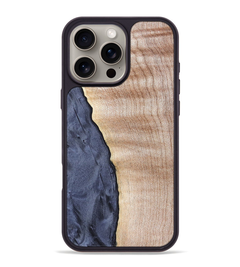 iPhone 16 Pro Max Wood Phone Case - Valarie (Wood Burl, 827097)