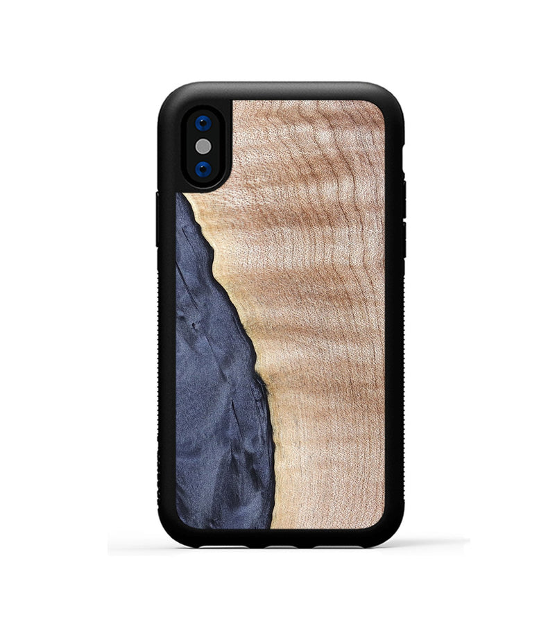 iPhone Xs Wood Phone Case - Valarie (Wood Burl, 827097)