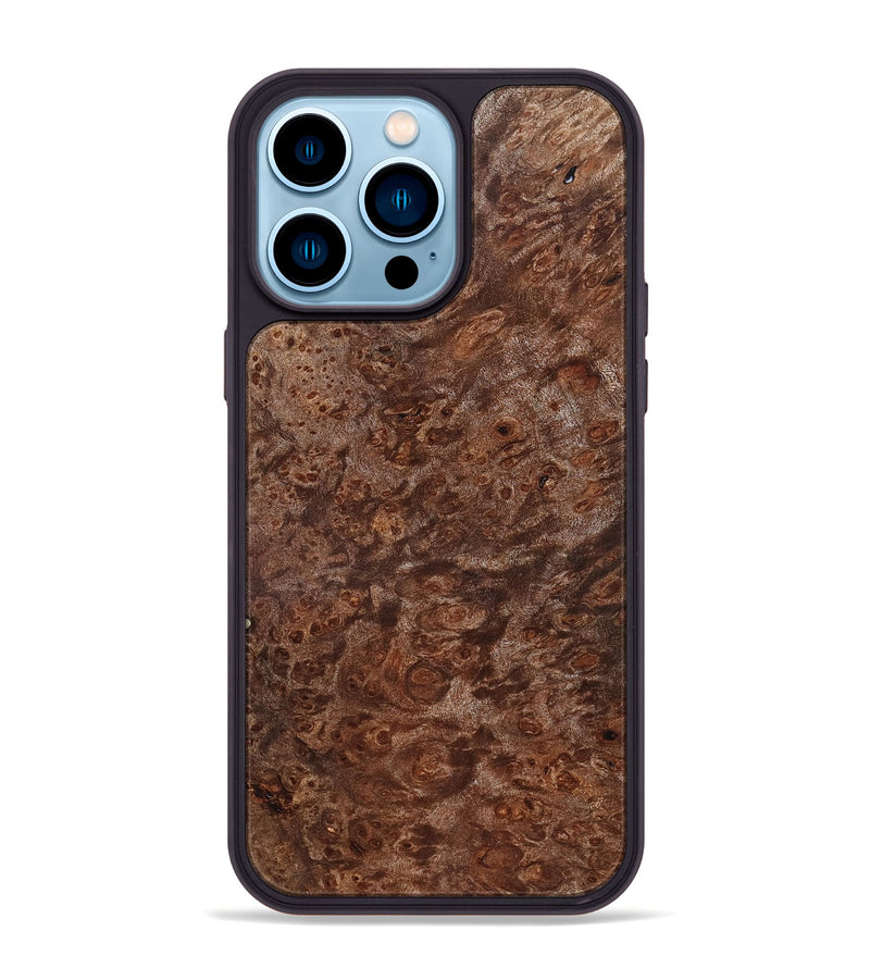 iPhone 14 Pro Max Wood Phone Case - Cash (Wood Burl, 827099)