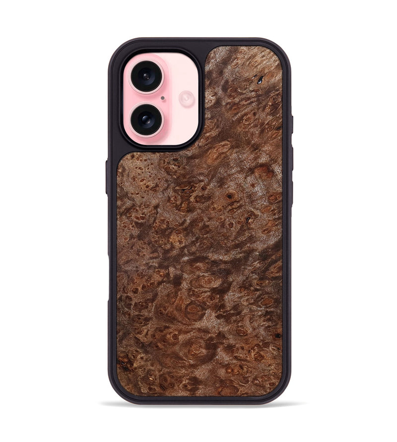 iPhone 16 Wood Phone Case - Cash (Wood Burl, 827099)