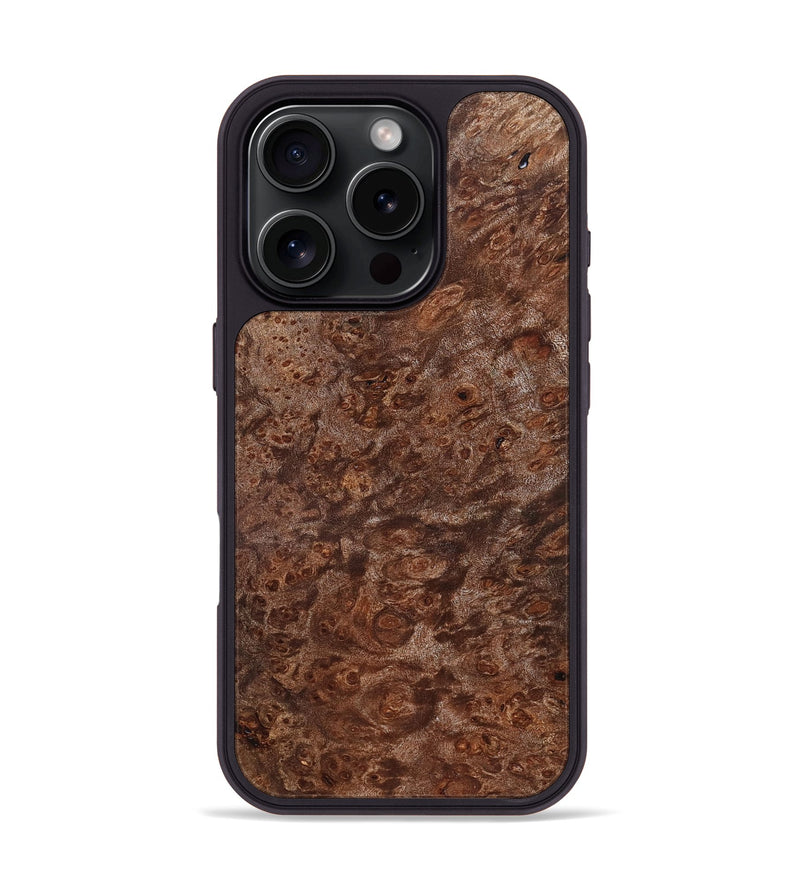 iPhone 16 Pro Wood Phone Case - Cash (Wood Burl, 827099)