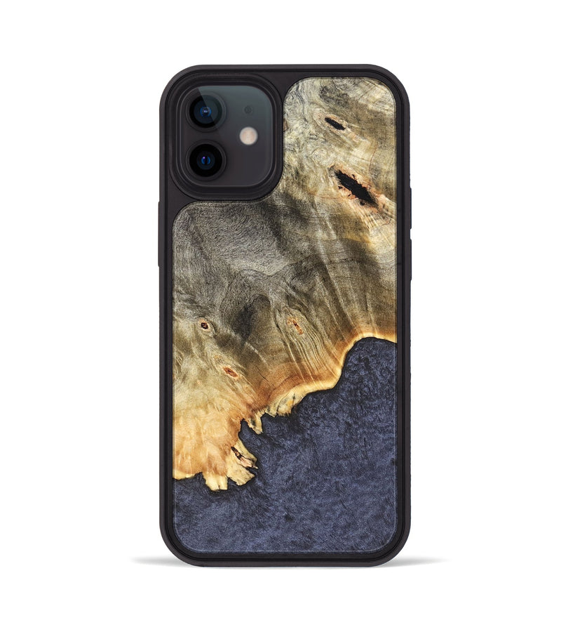 iPhone 12 Wood Phone Case - Ted (Wood Burl, 827102)