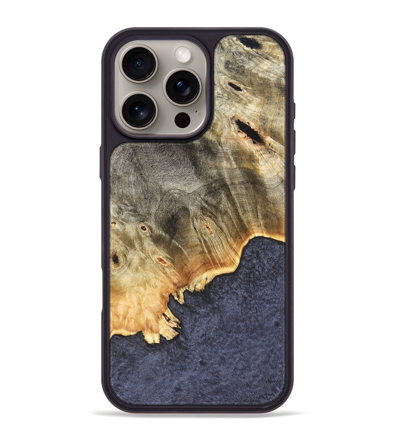 iPhone 16 Pro Max Wood Phone Case - Ted (Wood Burl, 827102)