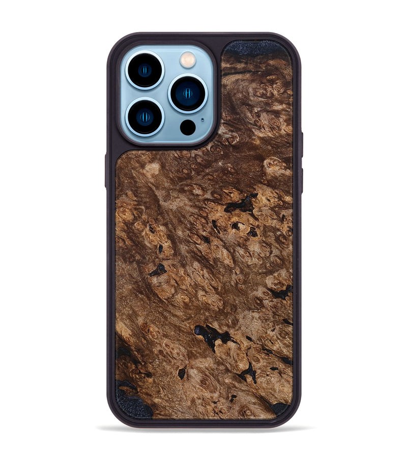 iPhone 14 Pro Max Wood Phone Case - Staci (Wood Burl, 827103)