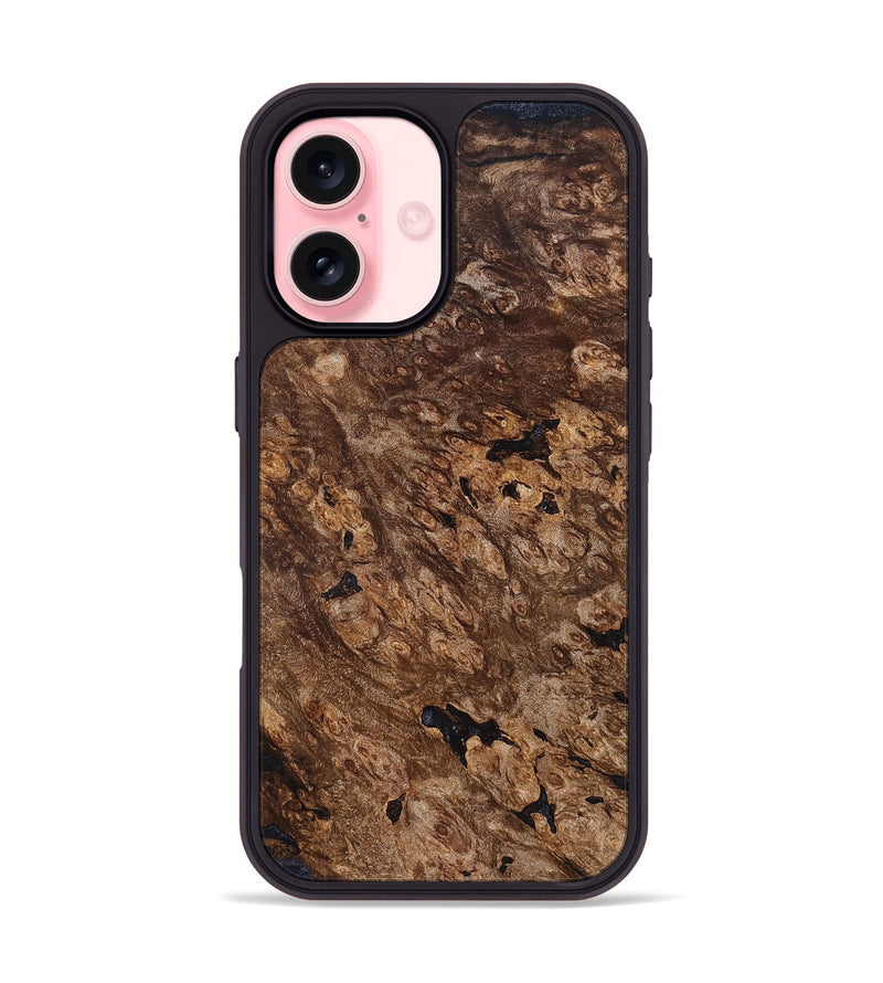 iPhone 16 Wood Phone Case - Staci (Wood Burl, 827103)
