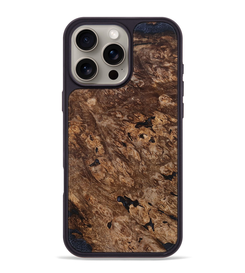 iPhone 16 Pro Max Wood Phone Case - Staci (Wood Burl, 827103)