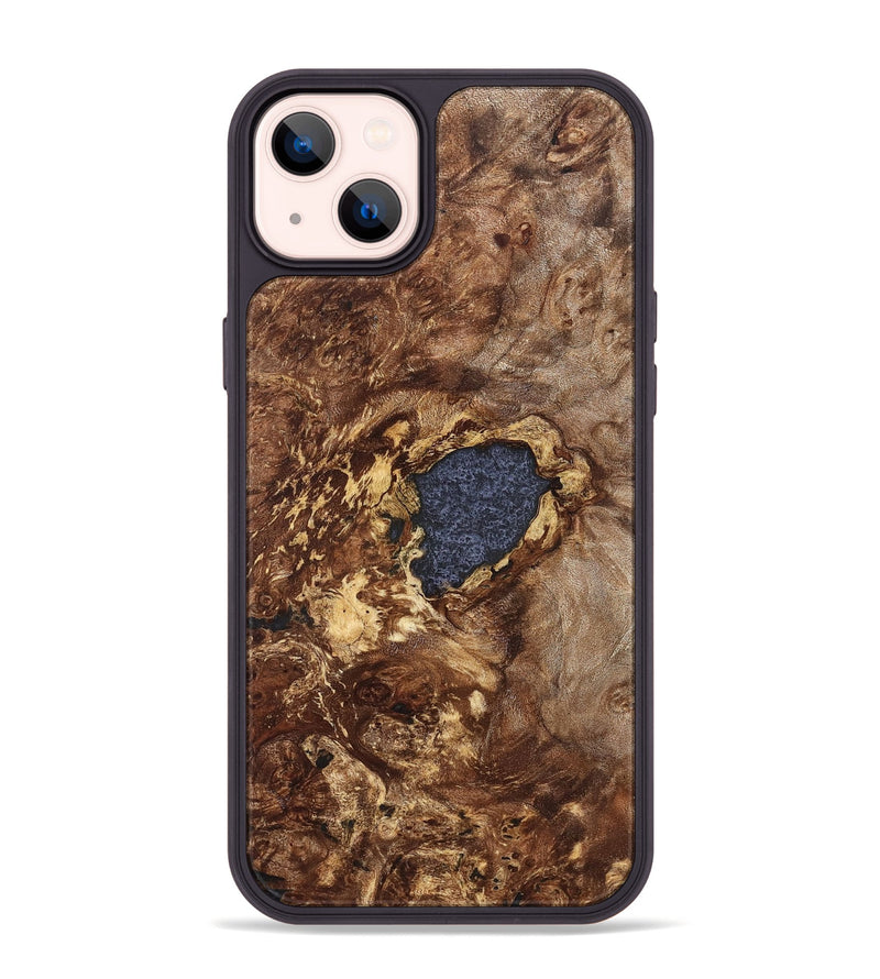 iPhone 14 Plus Wood Phone Case - Lila (Wood Burl, 827106)