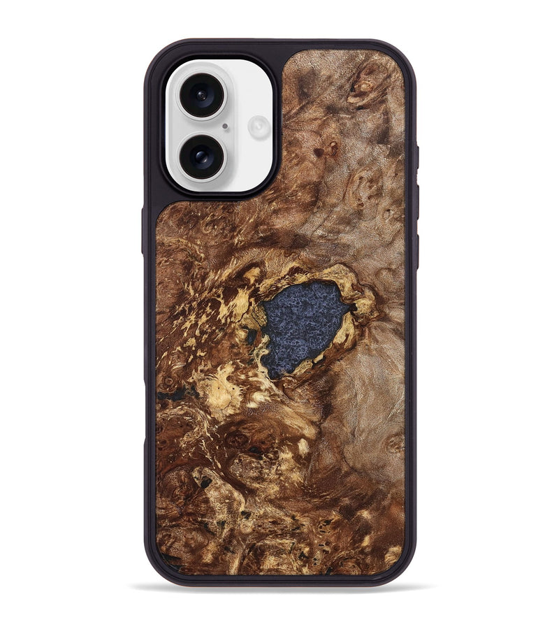 iPhone 16 Plus Wood Phone Case - Lila (Wood Burl, 827106)