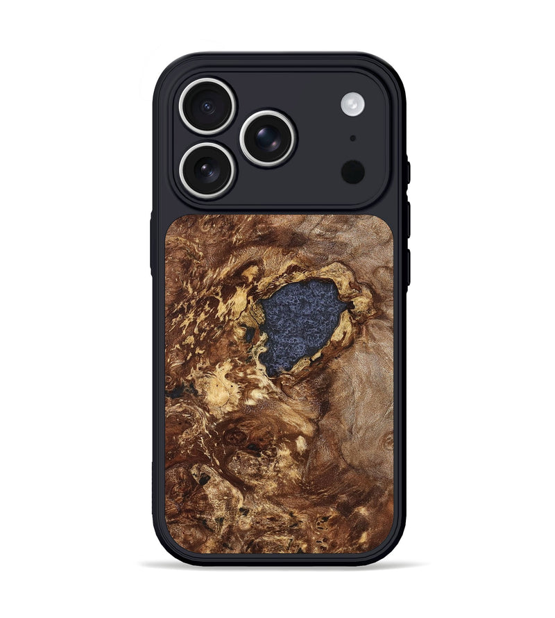 iPhone 17 Pro Wood Phone Case - Lila (Wood Burl, 827106)