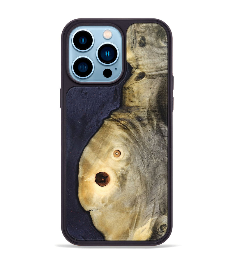 iPhone 14 Pro Max Wood Phone Case - Corinne (Wood Burl, 827108)