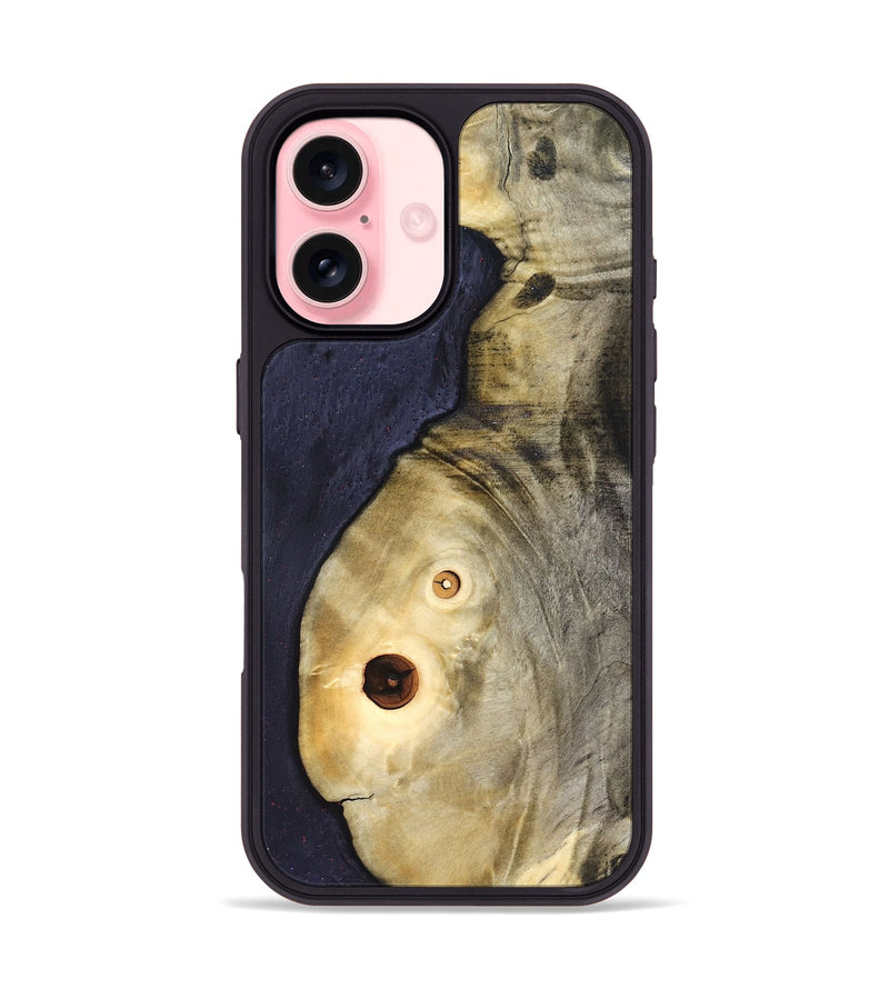 iPhone 16 Wood Phone Case - Corinne (Wood Burl, 827108)