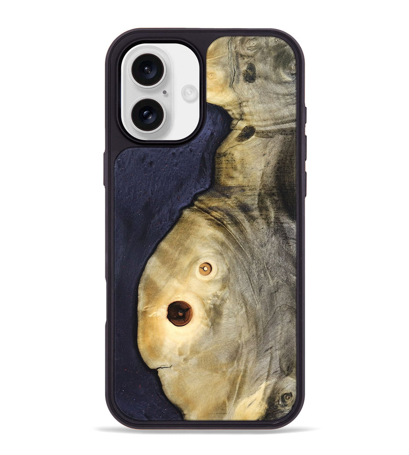 iPhone 16 Plus Wood Phone Case - Corinne (Wood Burl, 827108)