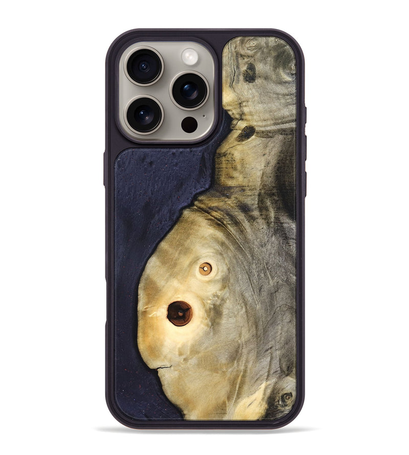 iPhone 16 Pro Max Wood Phone Case - Corinne (Wood Burl, 827108)