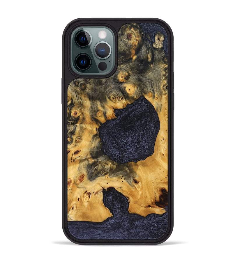 iPhone 12 Pro Max Wood Phone Case - Philip (Wood Burl, 827109)