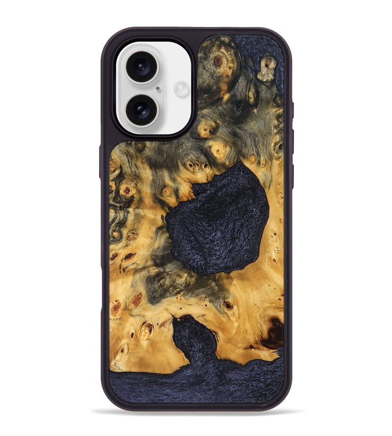 iPhone 16 Plus Wood Phone Case - Philip (Wood Burl, 827109)